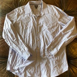 Mens light blue button down